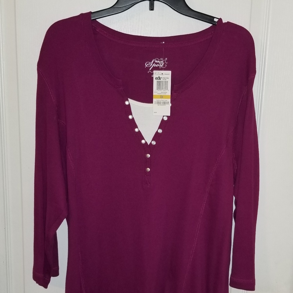 Size 3x Style& Co shirt